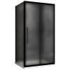 Душевой уголок Abber Schwarzer Diamant AG30160BMH-S80BM профиль черный, стекло матовое, 80x160x195