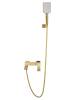 Смеситель для ванны Wonzon & Woghand WW-88639009-BG с душем, брашированное золото фото 8