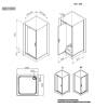 Душевое ограждение Am.Pm Gem W90G-404-9090-MT профиль хром матовый, стекло прозрачное, 90x90 фото 8