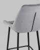 Стул полубарный Stool Group Флекс AV 405-N25-08(PP) велюр серый фото 6