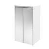 Душевая дверь Kerama Marazzi Cristallo CT.120.SD.BN раздвижная, с функцией soft close, профиль брашированный никель, 120х210 фото 2
