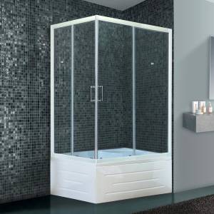 Душевой уголок Royal Bath RB 8120BP-T-R