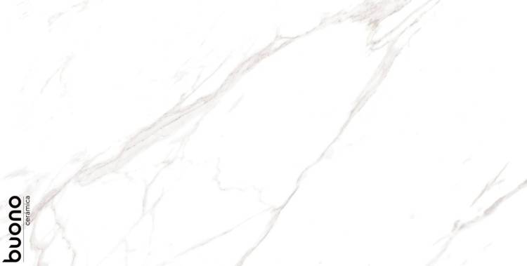 Керамогранит Buono Ceramica Marble M4401P Carrara Livia Glossy 60x120