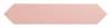 Керамическая плитка EQUIPE Arrow 25823 BLUSH PINK 5x25