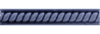 Бордюр Adex Modernista ADMO5183 Trenza PB C/C Azul Oscuro 2.5x15