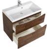 Тумба с раковиной BelBagno Marino H80 rovere moro фото 12
