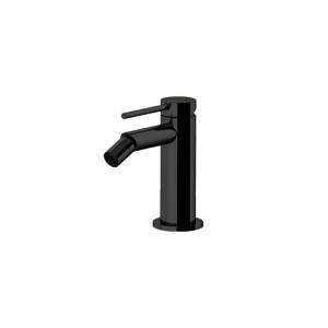 Смеситель для биде Gattoni Circle two 9150/91NO на 1 отверстие, с донным клапаном, Nero Opaco