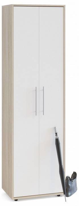 Шкаф платяной Сокол ШО-1 4680212006791, ШО1Дсб Дуб сонома/белый
