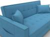 Диван прямой Лига Диванов Лига-104 (160) 134877 Голубой фото 4
