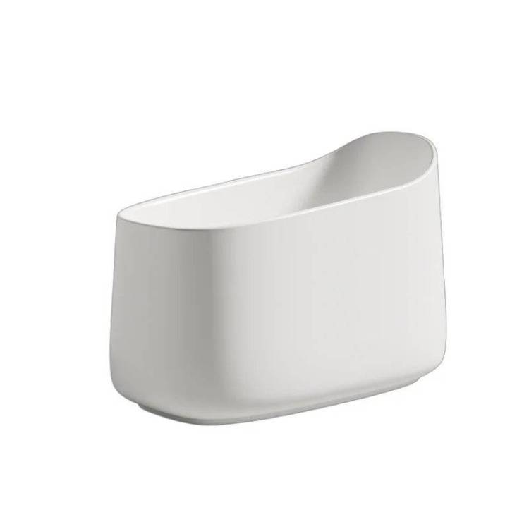 Ванна из искусственного камня Salini Oriente 1043101M 140x80 белая матовая