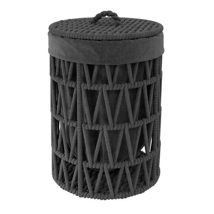 Корзина для белья Wasserkraft Mosel WB-460-L черный