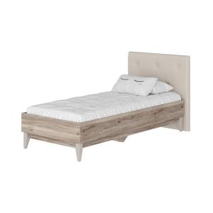 Кровать БТС МЕБЕЛЬ Скандика Н1447159 с мягким изголовьем 90x200