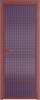 Межкомнатная дверь Profil Doors 4 AX цвет профиля Красный антрацит, стекло безопасное 6 мм мору фиолетовое 800x2000