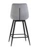 Стул полубарный Stool Group Флекс AV 405-V12-K14PM-08(PP) серый с поворотным механизмом фото 4