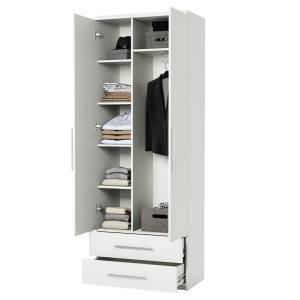 Шкаф комбинированный Шарм-Дизайн Мелодия МКЯ-22 1901022614, белый