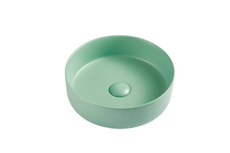Раковина D&K Matrix DT1391512 светло зеленый, 35.5x35.5