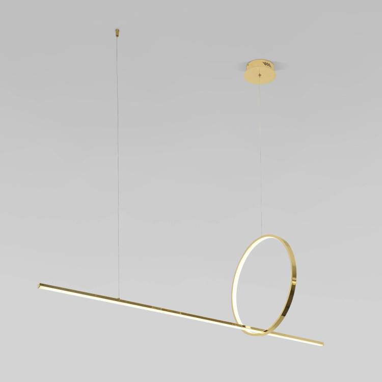 Подвесной светодиодный светильник Eurosvet Mist 90266/1 золото