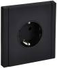 Розетка 1-местная с заземлением IEK Forte&Piano FP-R11-16-M-K02 черный