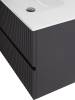 Тумба с раковиной Art&Max Torino Графит, 59.5x90 фото 3