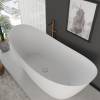 Акриловая ванна AQUAme AQM3504MW 167.6x75, белый матовый фото 6