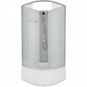 Душевая кабина Niagara NG-7308-14BK с высоким поддоном, с сиденьем, без крыши