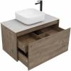 Тумба под раковину Aquanet Nova Lite 90 249517 дуб рустикальный фото 5