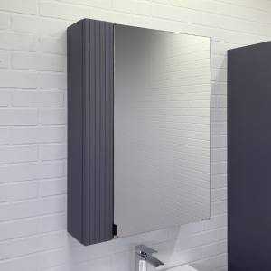 Зеркало-шкаф Comforty Лима 60 00-00019425 антрацит