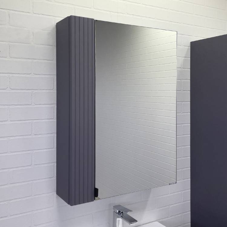 Зеркало-шкаф Comforty Лима 60 00-00019425 антрацит