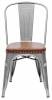 Стул Stool Group Tolix Soft LF818C GREY 7083+PU7002 серебристый фото 2