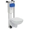Комплект Унитаз Ideal Standard Tempo T331101 + Крышка-сиденье T679401 + Инсталляция Grohe Rapid SL 38775001 4 в 1 с кнопкой