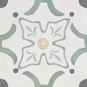 Керамогранит Harmony Sirocco Green Flower 22.3x22.3