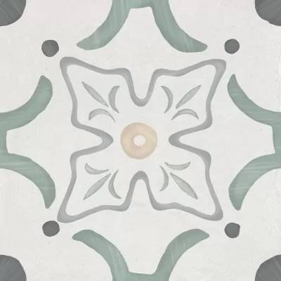Керамогранит Harmony Sirocco Green Flower 22.3x22.3