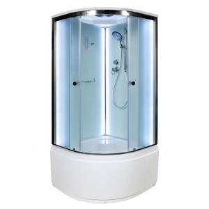 Душевая кабина AvaCan D90SLED с подсветкой, 90x90x220