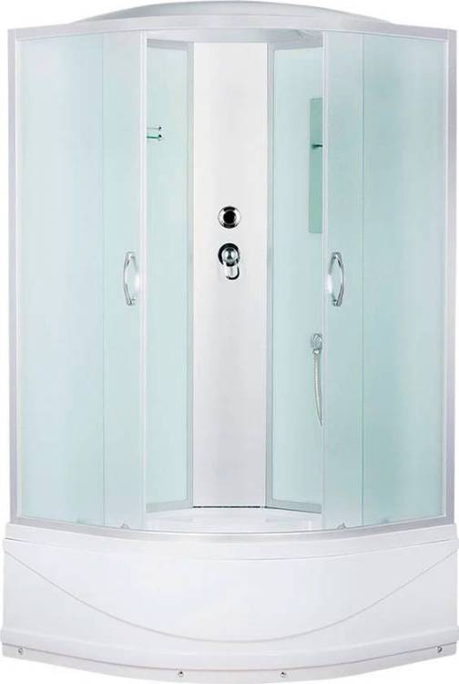 Душевая кабина Erlit Comfort ER3510TP-C3-RUS с высоким поддоном, с сиденьем