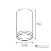 Накладной светильник Wolta Moderno WSL-GU10/02W фото 3