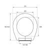 Крышка-сиденье Milardo PP Seat Cover 010PP00M31 белое фото 2