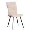 Стул Tetchair Monte Carlo Trend 25233 бежевый, черный, велюр