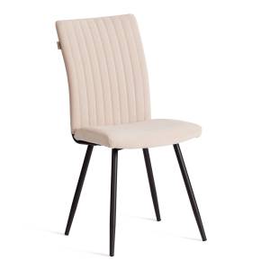 Стул Tetchair Monte Carlo Trend 25233 бежевый, черный, велюр