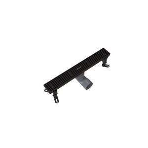 Душевой трап Knotlor Шторм SDRW0400LBL матовый черный, 40 см