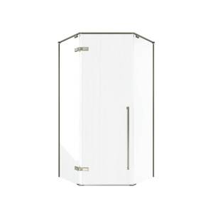 Душевой уголок Timo TTSSP-100/13C-8 профиль никель, стекло прозрачное, 100x100x200