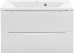 Тумба для комплекта Vincea Mia 75, подвесная, белая глянцевая