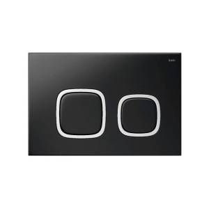 Кнопка смыва Iddis Unifix UNI04BCi77 004, черная матовая