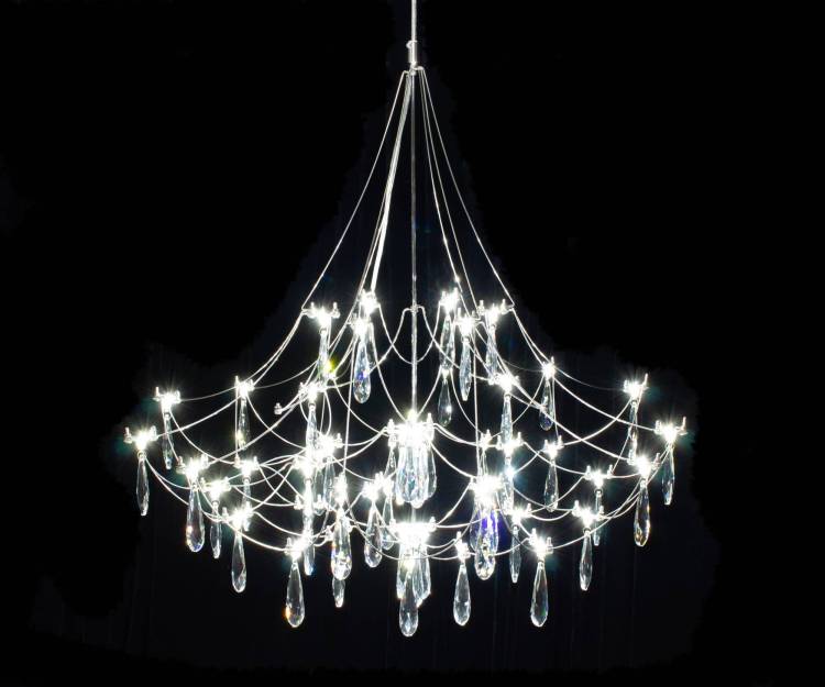 Люстра подвесная хрустальная светодиодная Kink Light Галанта 07883-70,02(21)