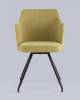 Кресло Stool Group Слинг DC-99005 RH309-11 желтый шенилл фото 2