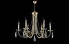Люстра Crystal Lux Victoria Sp6 Gold/Amber фото 4