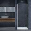 Душевая дверь в нишу Vincea Alpha VDP-3AL100CL профиль хром, стекло прозрачное, 100x195 фото 2