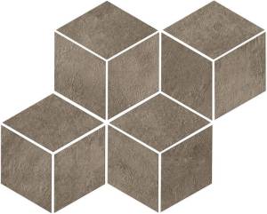 Мозаика Atlas Concorde Raw A00E Mud Mosaico Esagono 30x35