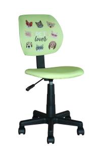 Кресло компьютерное Stool Group Лоло 5256D Pet green зеленый