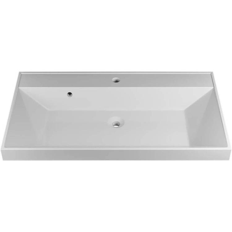 Раковина Uperwood Classic 291020337 белая глянцевая, 80x45