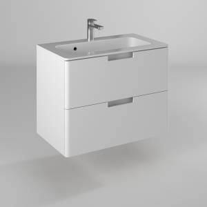Тумба под раковину Briz Прато 240 03-18080-16 00 БЕЛ, белый глянцевый, 80x47